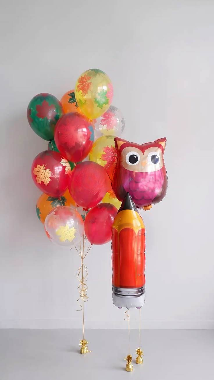 Композиция «Осенняя сова» на 1 сентября