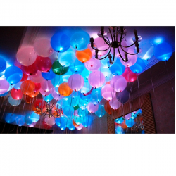 Светящиеся шары на день рождения