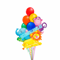 Невероятные Джунгли из 15 воздушных шаров