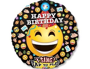 Музыкальный шарик Эмоции Смайлик