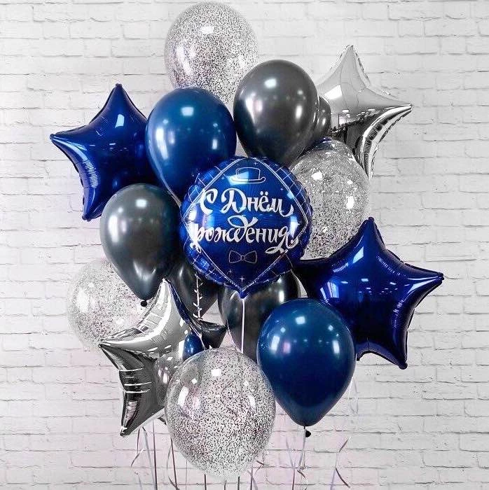 Подарок мужу из шаров на День Рождения