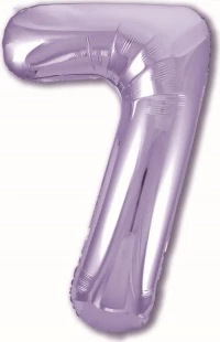 Цифра 7, Slim, Сиреневый